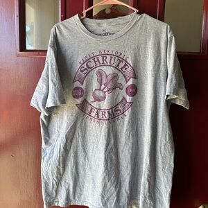 Ripple Junction Gray Schrute Farms Tee—the office